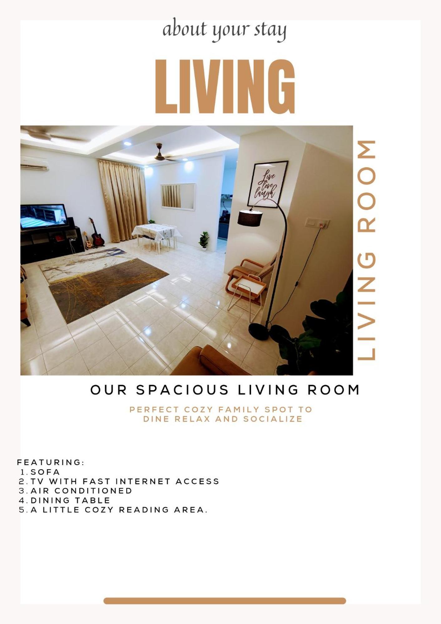 קאג'אנג Tenang Retreat Holiday Home 3Bedroom 3Bath 2Parking מראה חיצוני תמונה